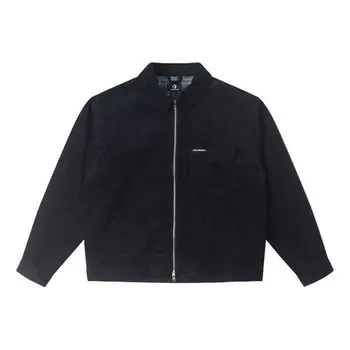Куртка seasonal cord padded jacket 'black' Converse, черный