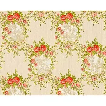 Обои виниловые A.S. Creation 10,05 x 0,53 м CHATEAU 34499-1