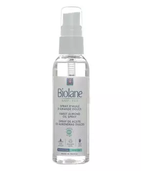 Biolane Нежное миндальное масло-спрей с витамином Е, 75 мл