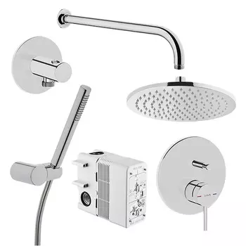 Душевой комплект VitrA Origin A49266EXP с внутренней частью, хром