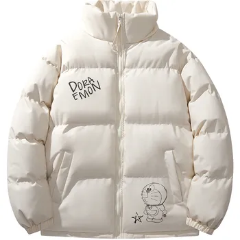 Пуховик-пальто унисекс Doraemon, Apricot