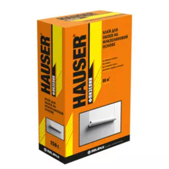 Клей для обоев на флизелиновой основе HAUSER, 250 г