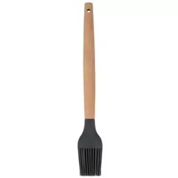 Кисточка кухонная Д Black, 27 см, силикон/дерево
