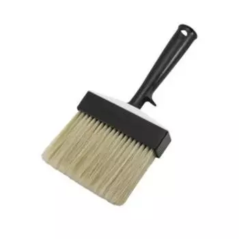 Кисть ракля Decor Black Edition, 30х100 мм, смешанная светлая щетина, пластиковая ручка