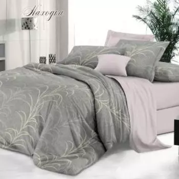 Комплект постельного белья De Luxe Находка, 2-сп, нав. 50х70 см, сатин