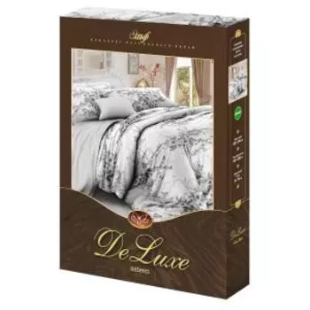 Комплект постельного белья De Luxe Бессан, 2-сп, нав. 50х70 см, сатин