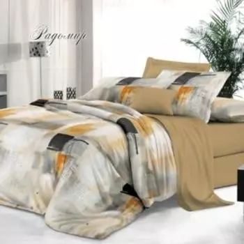 Комплект постельного белья De Luxe Радомир, 1.5-сп, нав. 50х70 см, сатин