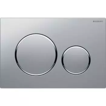 Клавиша смывная Geberit Sigma20, хром матовый