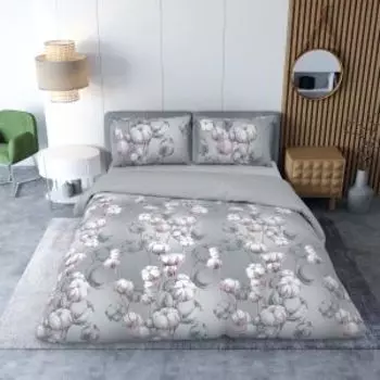 Комплект постельного белья FeelingsShop Barbadance, Евро, перкаль, хлопок 110г/м2
