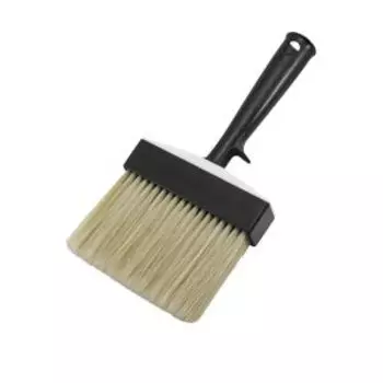 Кисть ракля Decor Black Edition, 30х120 мм, смешанная светлая щетина, пластиковая ручка