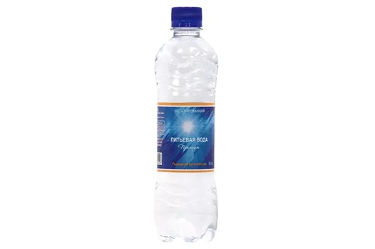 Вода питьевая Люкс б/газа, 0,5 л