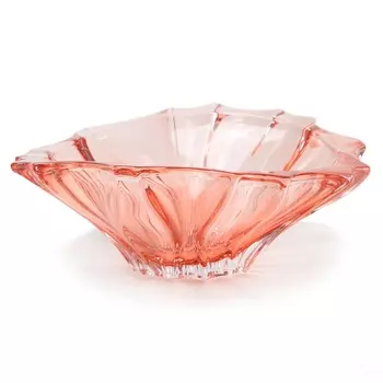 Фруктовница 33 см Aurum Crystal Plantica Pink