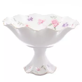Фруктовница на ножке 23 см Royal Classics Huawei ceramics
