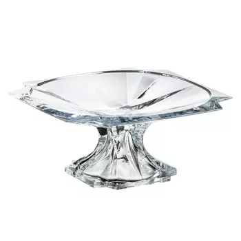 Фруктовница на ножке 33 см Crystalite Bohemia Metropolitan