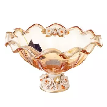 Фруктовница White Cristal Янтарь