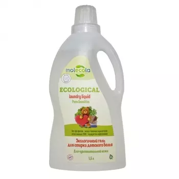 Гель для стирки детского белья Molecola Pure Sensitive 1500 мл