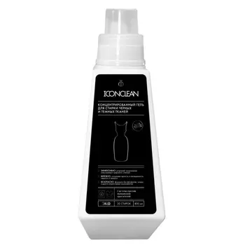 Гель концентрированный для чёрных и тёмных тканей 800 мл IconClean