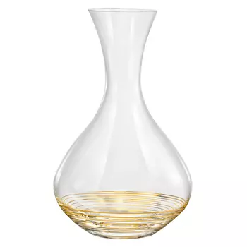 Графин 1,5 л Золотые спирали Crystal Bohemia Viola
