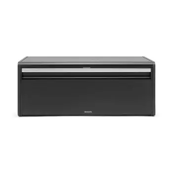 Хлебница Brabantia чёрный матовый