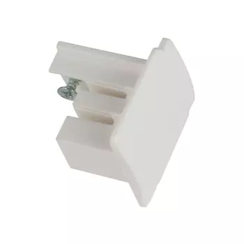 Заглушка для трехфазного шинопровода Uniel UFB-C41 WHITE 1 POLYBAG (09731)