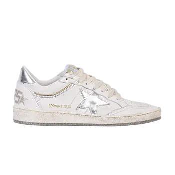 Кроссовки Golden Goose Golden Goose Wmns Ball Star 'Optic White Silver', белый
