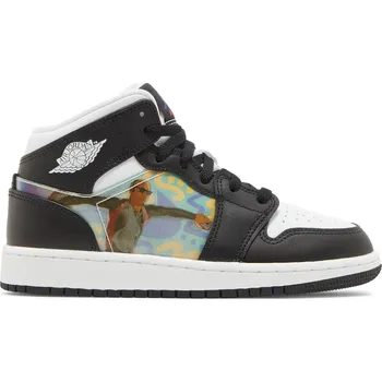 Кроссовки Nike Air Jordan 1 Mid GS, черный