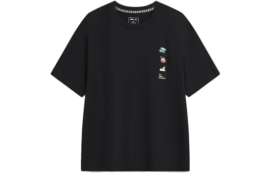 Футболка мужская Sports Life Collection черная Lining, черный