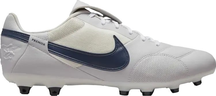 Кроссовки Nike Premier 3 FG 'Vast Grey Midnight Navy', серый