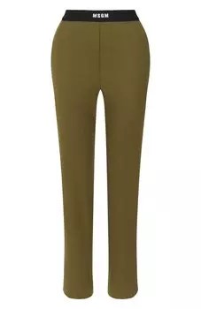 Шерстяные брюки MSGM