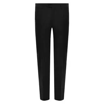 Шерстяные брюки прямого кроя Brioni