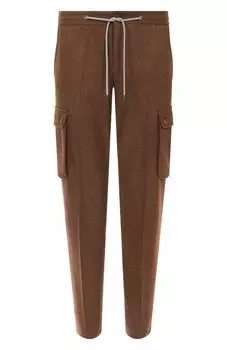 Шерстяные брюки-карго Corneliani