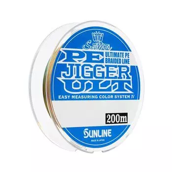 Шнур PE JIGGER ULT(4braid) 200 м Sunline