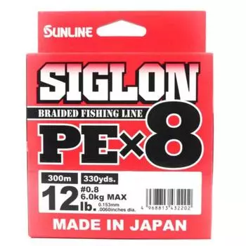 Шнур SIGLON PE8 150M (Multikolor 5C) Sunline