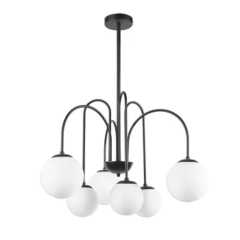 Люстра подвесная Arte Lamp Mebsuta E14 240 Вт 10 кв.м (A1675LM-6BK)