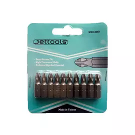 бита JETTOOLS PH2 25мм магнитная 10шт