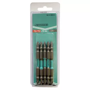 бита JETTOOLS PH2хPH2 85мм двухсторонняя 5шт