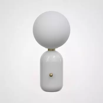 Настольная лампа Parachilna Aballs White (D20) ImperiumLoft 43,305 (186171-22) в форме шара