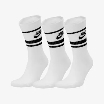Носки Nike Sportswear Everyday Essential 3 пары унисекс, Белый