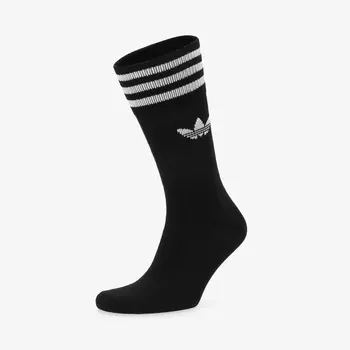 Носки adidas, 3 пары, Черный, размер 35-38