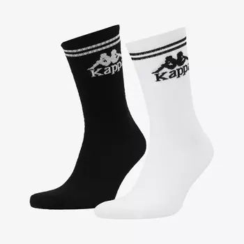 Носки Kappa 2 пары унисекс, Черный