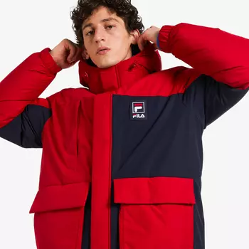 Пуховик FILA, Красный, размер 48-50