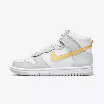 Женские кеды Nike Dunk High, Белый