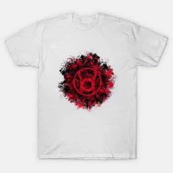 Футболка женская Red Lantern Core Splash Art Harajuku Print Kawaii футболка летняя женская футболка с коротким рукавом топ футболка S розовый