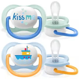 Пустышка 0-6 месяцев 2 шт. Philips Avent ultra air SCF080/13