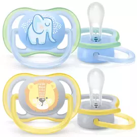 Пустышка 0-6 месяцев 2 шт. Philips Avent ultra air SCF085/01