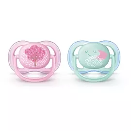 Пустышка 0-6 месяцев 2 шт. Philips Avent ultra air SCF343/20