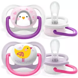 Пустышка 0-6 месяцев 2 шт. Philips Avent ultra soft SCF080/06
