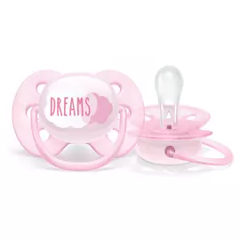 Пустышка 0-6 месяцев Philips Avent ultra soft SCF527/01