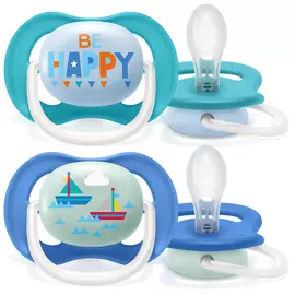 Пустышка 6-18 месяцев 2 шт. Philips Avent ultra air SCF080/15