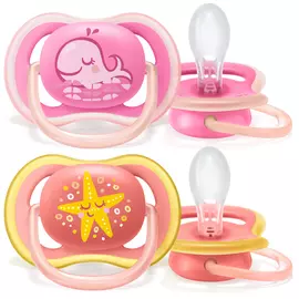 Пустышка 6-18 месяцев 2 шт. Philips Avent ultra air SCF085/04